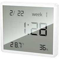 Термогигрометр HOCO HX41 Indoor electronic clock with hygrothermometer White