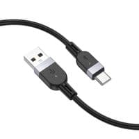 Кабель HOCO X109 Energy silicone charging data cable Type-C (L=1M) Black