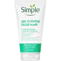 Гель для вмивання Simple Regeneration Age Resisting Facial Wash 150 мл (5011451104020)