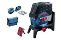 Нівелір лазерний Bosch GCL2-50C+RM2 до 20м, ±0.3мм/м, 4AAx1.5В, IP54, чохол, 0.6кг