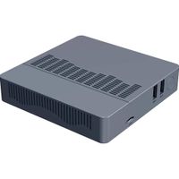 Неттоп Soyo M2 Air, Black, Celeron N4000 (2x1.1-2.6 ГГц, 6 Вт), 6Gb LPDDR4 2133 МГц, 128Gb SSD, UHD Graphics 600, WiFi 5, Bluetooth 4.2, GLan, 3xUSB 3.2, HDMI/VGA, microSD, Windows 11 Pro (TLM002)