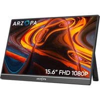 Монітор 15.6" Arzopa A1T Touch Screen, Black, WLED, IPS, 1920x1080, 16:9, 5 мс, 60 Гц, 350 кд/м², 1200:1, 178°/178°, 2xType-C/ mini-HDMI, 2 x 1 Вт