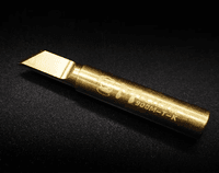 Жало для паяльника MECHANIC 900M-T-K 4*6,3mm, медь, высокая теплопроводность, быстрый нагрев, широкое угловое перо