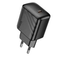 Зарядний пристрій HOCO CS24A Puerto single-port PD25W charger (EU) Black