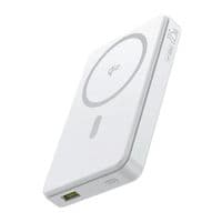 Внешний аккумулятор Baseus Airpow Ⅱ Qi2 Magnetic Power Bank 10000mAh 22.5W Moon White（With Simple Series Charging Cable Type-C to Type-C（20V/3A）30cm