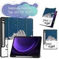 Чехол для планшета BeCover Flexible TPU Samsung Galaxy Tab S10 FE (SM-X520/SM-X526) 10.9" Good Night (713271)