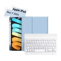 Чехол для планшета BeCover with keyboard Apple iPad Mini 7 2024 Light Blue (712995)