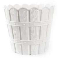 Горщик для квітів VIOLET HOUSE 1052 BAMBOO WHITE д/квітів із дренажем 0.6 л. (1052 BAMBOO WHITE 0.6 л.)