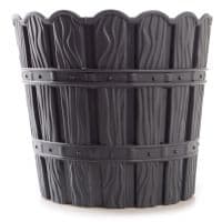 Горщик для квітів VIOLET HOUSE 1052 BAMBOO ANTRACITE д/квітів із дренажем 0.6 л. (1052 BAMBOO ANTRACITE 0.6 л.)