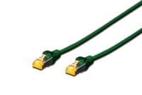 Патч-корд CAT 6A S-FTP, Cu, LSZH AWG 26/7, довжина 3 м, зеленый, DK-1644-A-030/G DIGITUS by ASSMANN