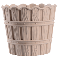 Горщик для квітів VIOLET HOUSE 1054 BAMBOO BEIGE д/квітів із дренажем 1.2 л. (1054 BAMBOO BEIGE 1.2 л)