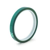 Термостойкий скотч ширина 10 мм, длина 25м, Green