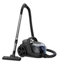 Пилосос Monte MT-8136, Black/Steel, 2400W, контейнер, потужність всмоктування 500W, об'єм пилозбірника 3.5л, щітка підлога/килим, щілинна, для паркету, для м'яких меблів, HEPA-фільтр