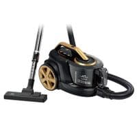 Пилосос Monte MT-8133, Gold/Black, 2400W, контейнер, потужність всмоктування 500W, об'єм пилозбірника 3.5л, циклонна система, щітка підлога/килим, щілинна, для паркету, для м'яких меблів, HEPA-фільтр