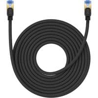 Мережевий кабель Baseus High Speed CAT7 10Gigabit Ethernet Cable (Braided Cable) 10m Cluster Black