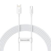 Кабель Baseus Superior Series Fast Charging Data Cable USB to Type-C 100W 2m Moon White