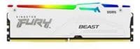 Память ПК Kingston DDR5 16GB 6000 FURY Beast Белый EXPO