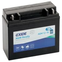 Аккумулятор автомобильный EXIDE Ready AGM 18Ah Ев (-/+) (250EN) (AGM12-18)
