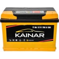 Аккумулятор автомобильный KAINAR PREMIUM 77Ah Ев (-/+) (750EN) (077 230)