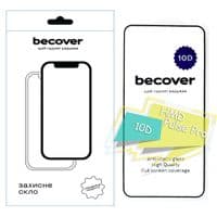 Стекло защитное BeCover HMD Pulse Pro 10D Black (713173)
