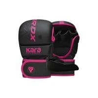Рукавички для MMA RDX F6 Matte Pink Plus M/L (GSR-F6MP-M/L+)
