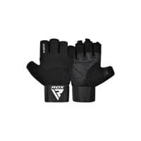 Рукавички для фітнесу RDX W3 with EVA Padding Black M (WGS-W3B-M+)