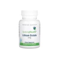 Трави Seeking Health Літій оротат, 5 мг, Lithium Orotate, 100 вегетаріанських капсул (SKH-52061)
