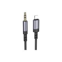 Переходник BOROFONE BL24 Graceful digital audio conversion cable iP Metal Grey