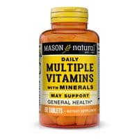 Мультивітамін Mason Natural Мультивітаміни та мінерали на кожен день, Daily Multiple Vit (MAV09555)