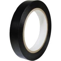 Ізоляційна стрічка XILIN 0.13мм*18мм*15м Black, temp0+80°С, 600V, 10 шт. (0,13мм*18мм*15м-Bk)