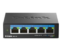 Комутатор D-Link DMS-105 5x2.5GE, Некерований