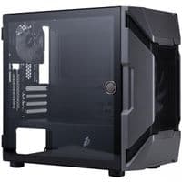 Корпус 1stPlayer D3-A-BK-1F7-14-1F7, Black, без БП, Midi Tower, Micro ATX/Mini ITX, 1xUSB 3.0/2xUSB 2.0, макс. CPU - 190 мм/VGA - 340 мм, 1x120/1x140 мм RGB, боковая панель из закаленного стекла на занавесах