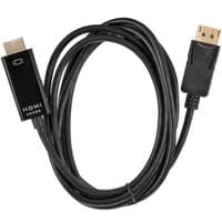 Кабель DisplayPort M - HDMI M 1.0м, 4K 120Hz