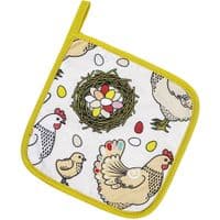 Кухонная прихватка Home Line Курочки 20x20 см (182838)