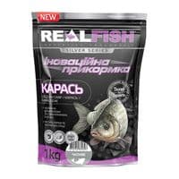 Прикормка Real Fish_ООО Silver Series Карась Чеснок 1kg (809.00.22)