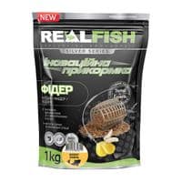 Прикормка Real Fish_ТОВ Silver Series Фідер Бісквіт-ваніль 1kg (809.00.41)