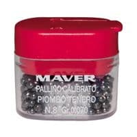 Грузило Maver набір Pallini Supercalibrati Teneri 9 (0.060g) (1300.34.58)