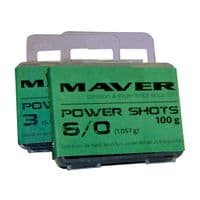 Грузило Maver набір Power Shots 3/0 (0.475g) 100g (1300.35.98)