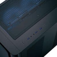 AeroCool P500C-G-BK-v1 (ACCM-PN01043.11) Черный корпус без ПО