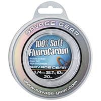 Флюорокарбон Savage Gear Soft Fluorocarbon 15m 0.81mm 33.0kg Clear (1854.22.37)