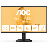 Монiтор TFT AOC 23.8" 24B31H IPS FHD 300nit 120Hz VGA HDMI Black