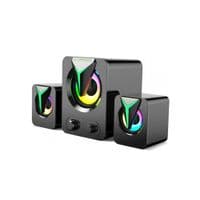 Акустика USB КОЛОНКИ 2.1 LED RAINBOW SOPRANO Динамики EGS107 RainbowSoprano