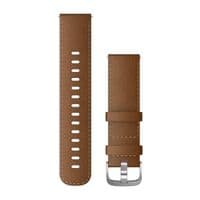 Ремешок Garmin Quick Release 22mm Band Brown Leather/Silver 010-12932-24