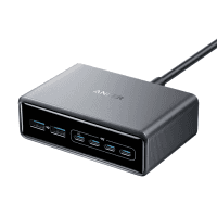 мережева зарядка ANKER GaNPrime Charger - 200W, 4xUSB-C PD & 2xUSB-A (Black)