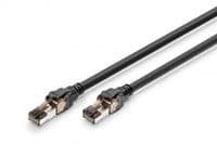 Патч-корд DIGITUS CAT 8.1 S-FTP, 0.5м, AWG 24/7, LSZH, черный