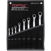 Ключ Toptul накидной 6-22мм (угол 45°) 8шт.