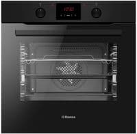 Духова шафа Hansa електрична, 77л, A, дисплей, конвекція, матовий чорний