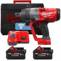 Гайковерт ударный аккумуляторный Milwaukee M18 ONEFHIWF1-802X 18В АКБ 2х8А·час 0-1650об·мин 2400Нм 1/2" ЗП M12-18FC кейс 5.9кг