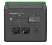 Мобильная зарядная станция Schneider OffGrid Portabl e Power Station 500, 517Wh Lithium-ion, 2 Schuko,  PPS500-GR