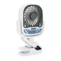 Портативный настольный вентилятор Arctic Cool, 3 режима, прищепка, встроенный аккумулятор, Mix Color, Box